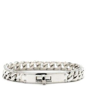 Hermes Bracelet Kelly Grumet TPM Silver 925 Silver XS AG 925 Chain